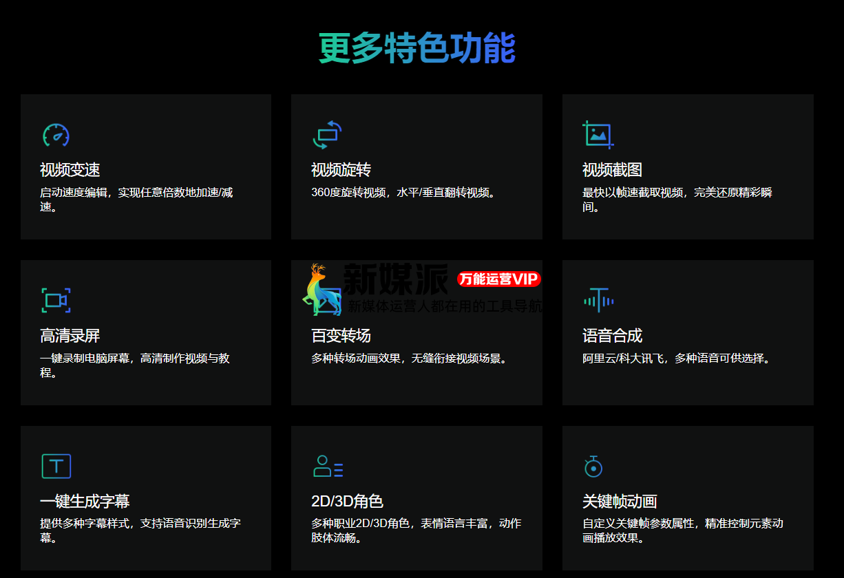 万彩特效大师