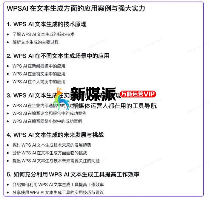 WPS AI