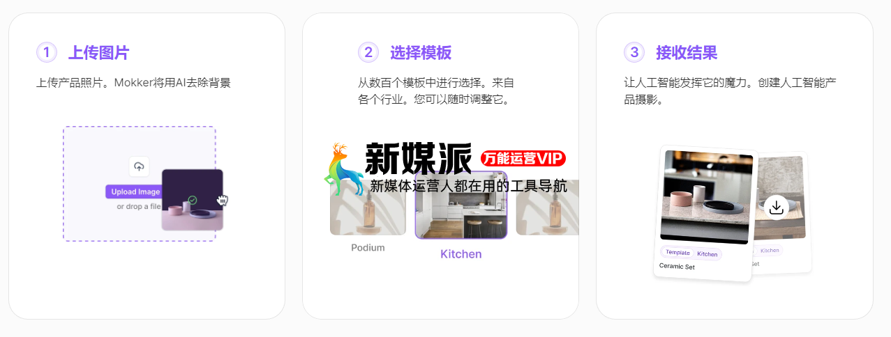 Mokker AI背景生成器