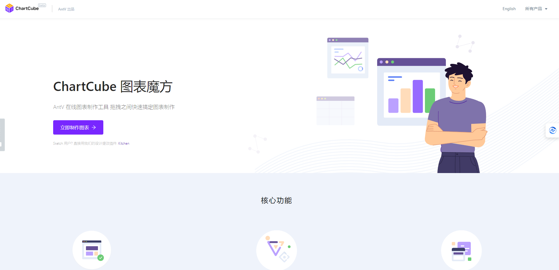 ChartCube图表魔方:阿里出品的免费在线图表制作工具 ChartCube