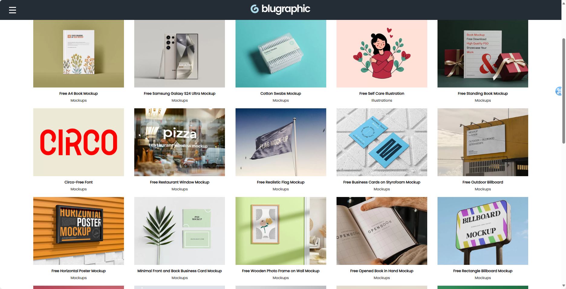 Blugraphic上免费下载设计素材教程 Blugraphic