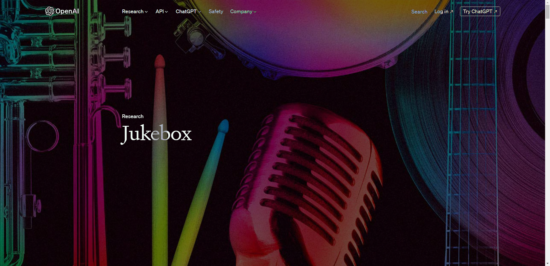 Jukebox:OpenAI开发的一个先进的音乐生成模型 Jukebox