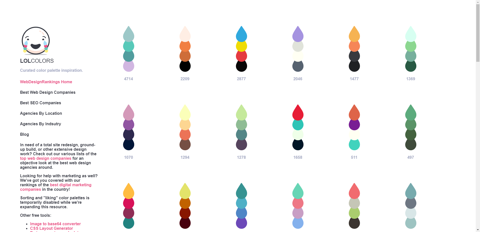 LoL Colors:免费的网页配色工具 LoL Colors