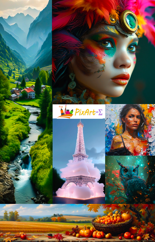 华为最新文生图模型PixArt-Σ:可直接生成4K分辨率图像,并显著提高与文本提示词的对齐
