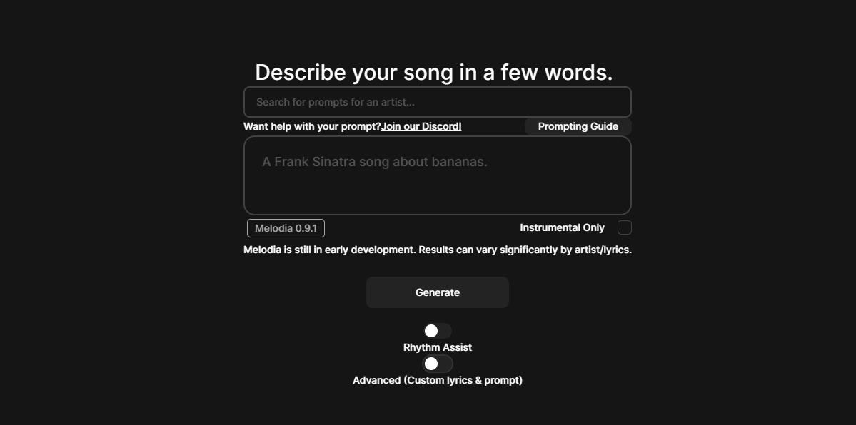 Sonauto AI