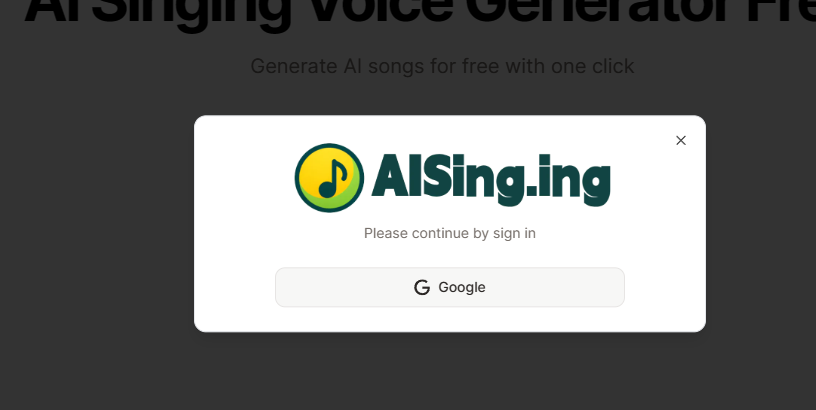 AI Singing