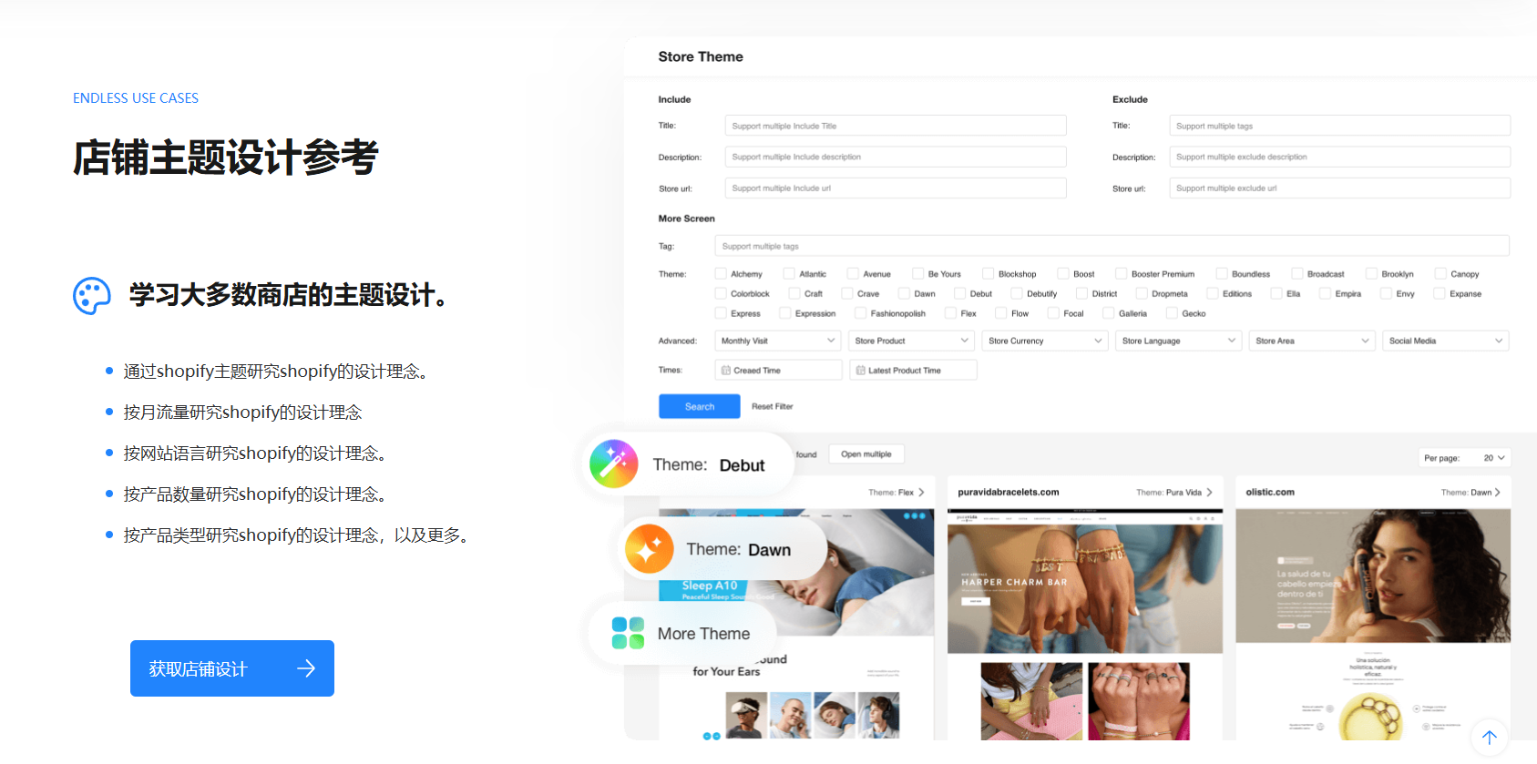 店铺主题设计参考 PPSPY