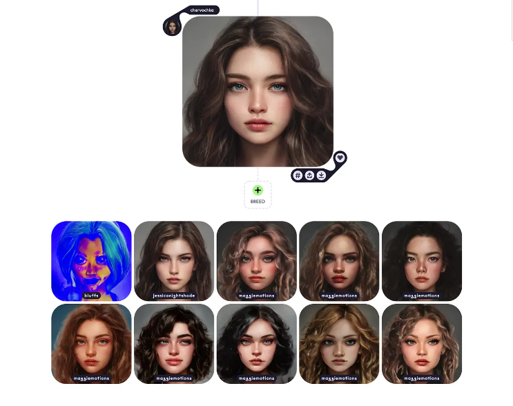 Artbreeder – 一个非常有趣的在线图像合成工具插图12