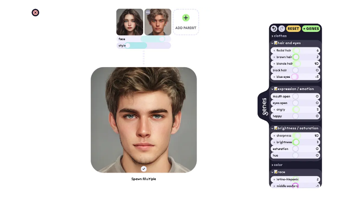 Artbreeder – 一个非常有趣的在线图像合成工具插图18