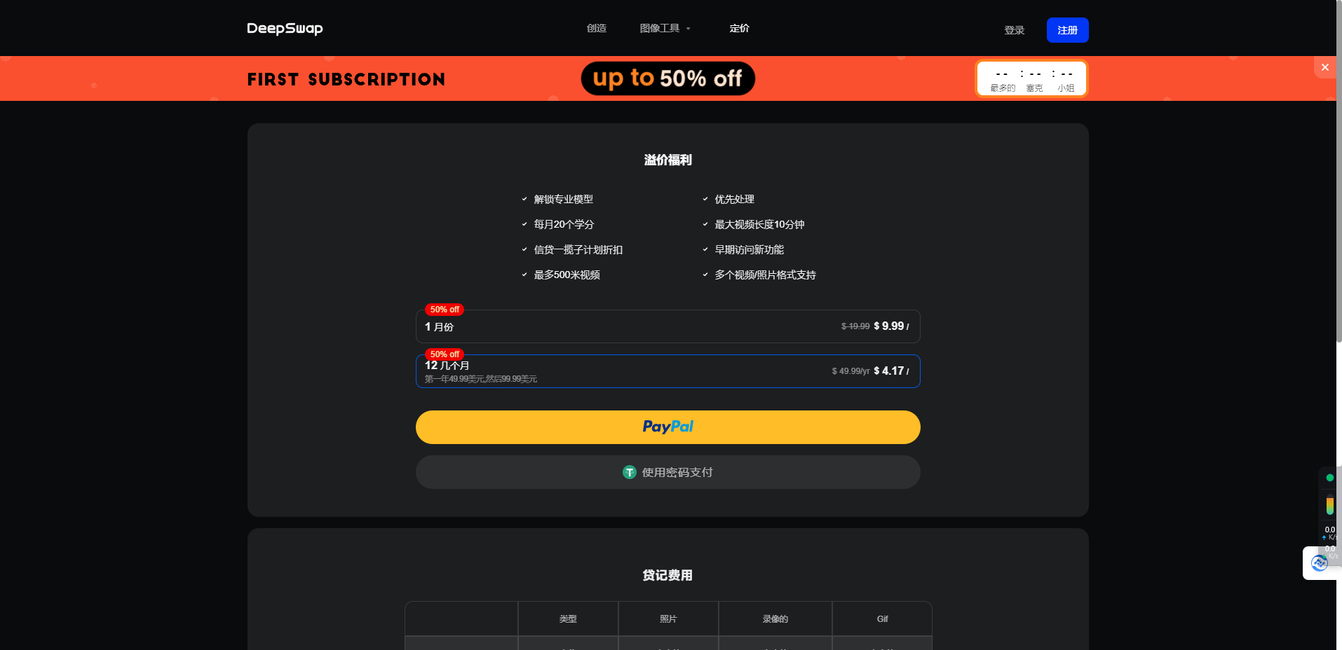 DeepSwap – AI人工智能在线视频、图片换脸工具插图4