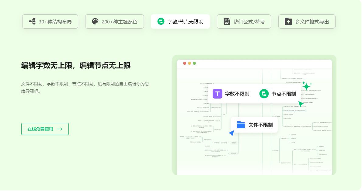 TreeMind树图 – 在线AI思维导图软件 | 免费脑图模板插图8