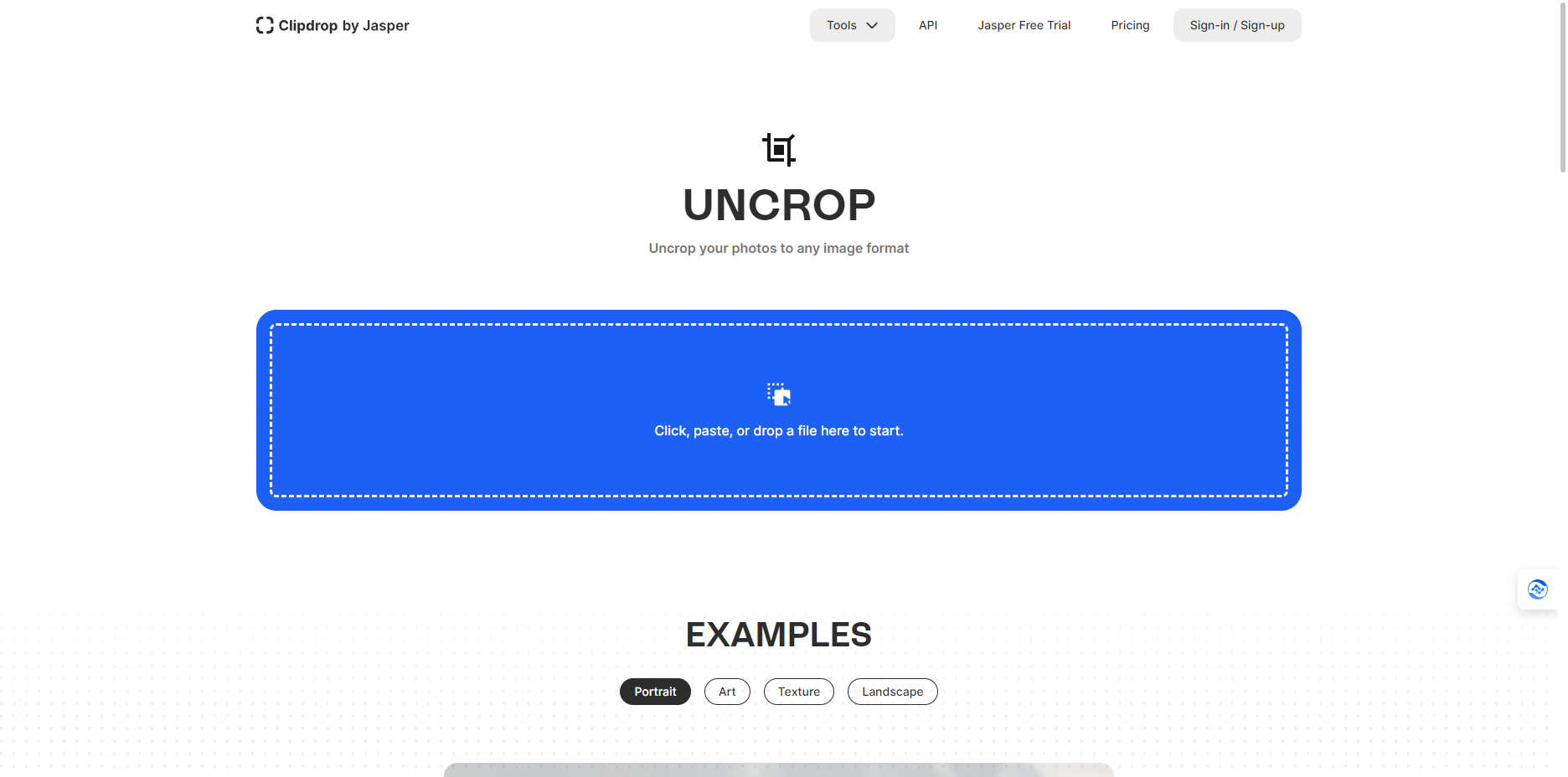UNCROP – AI图片自动补全工具插图