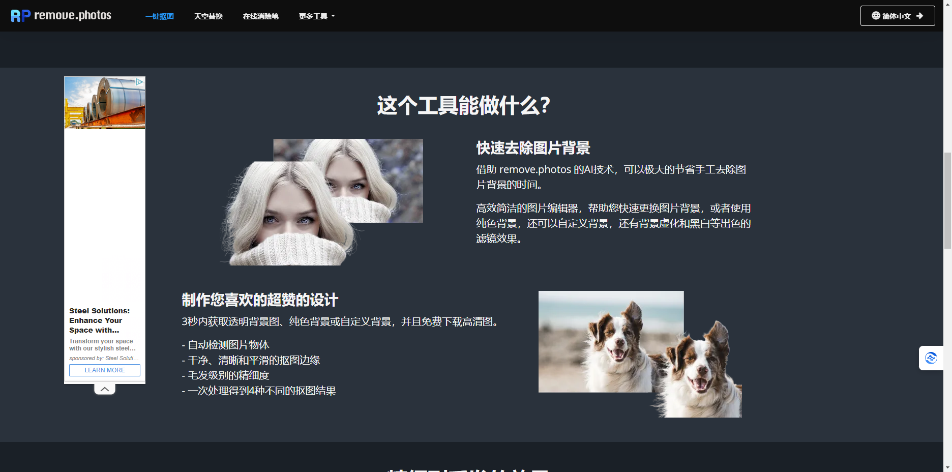 RemovePhotos –  一键抠图/在线抠图/图片去除背景插图4