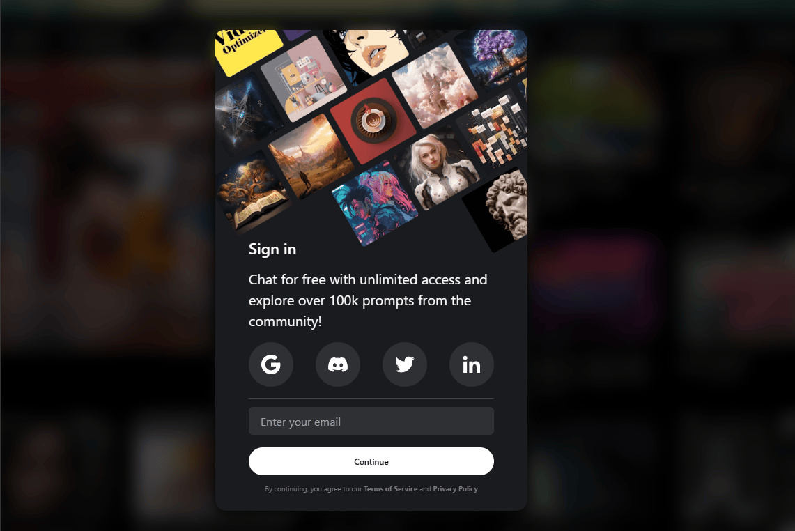 FlowGPT – 分享 ChatGPT 聊天指令问答模板的在线社区类网站插图2