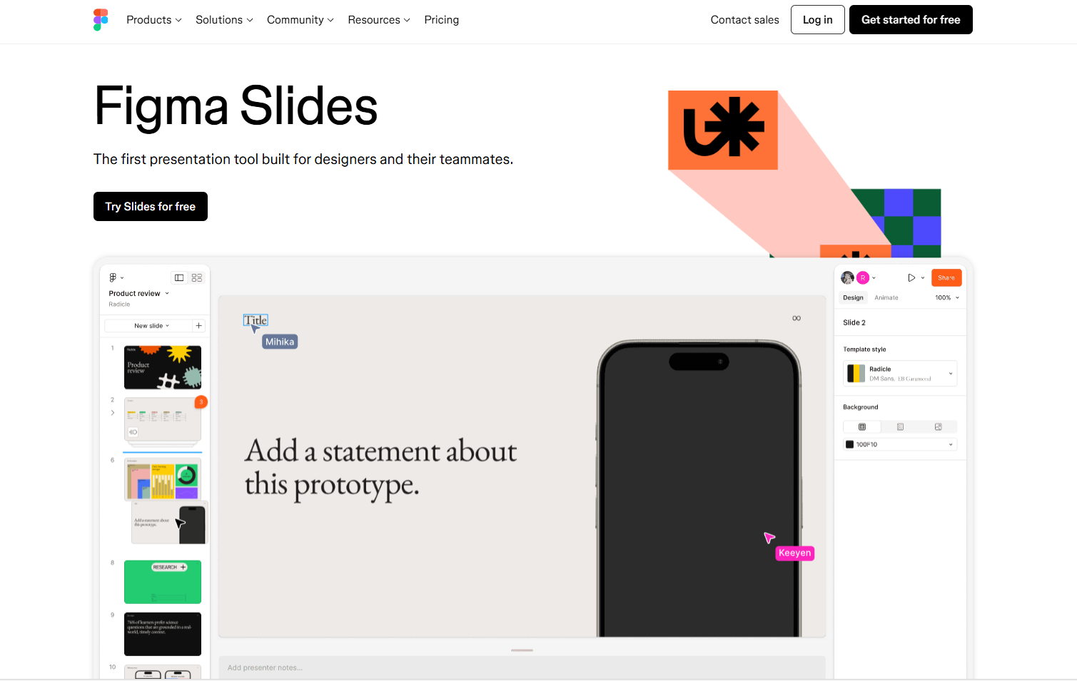 Figma Slides:基于 Figma 的PPT演示和制作插件 Figma Slides