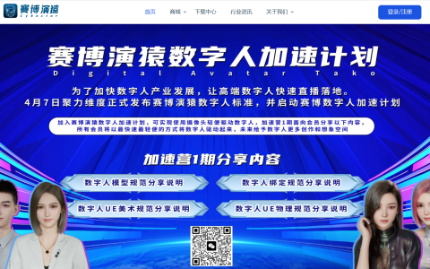赛博演猿Cybactor – 聚力维度自主研发高级别数字虚拟人