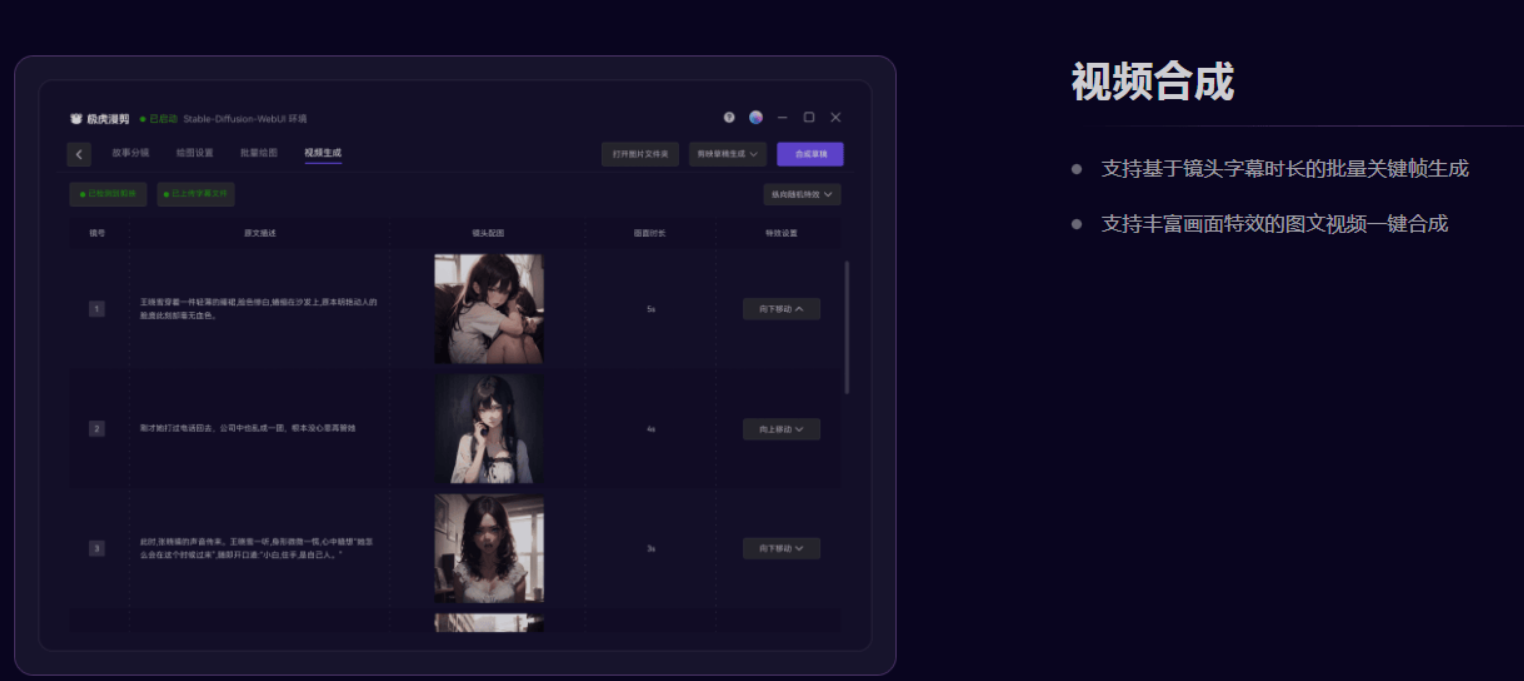 极虎漫剪 – 一键生成漫画、推文视频工具插图4