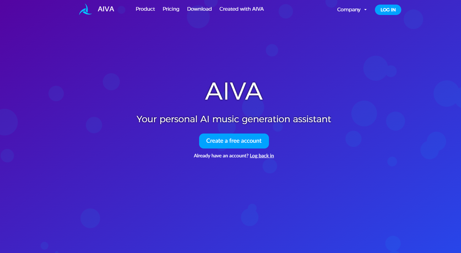 AIVA:AI音乐生成器,支持超过250种不同的音乐风格 2024年主流的AI音乐工具推荐:一键生成歌曲!