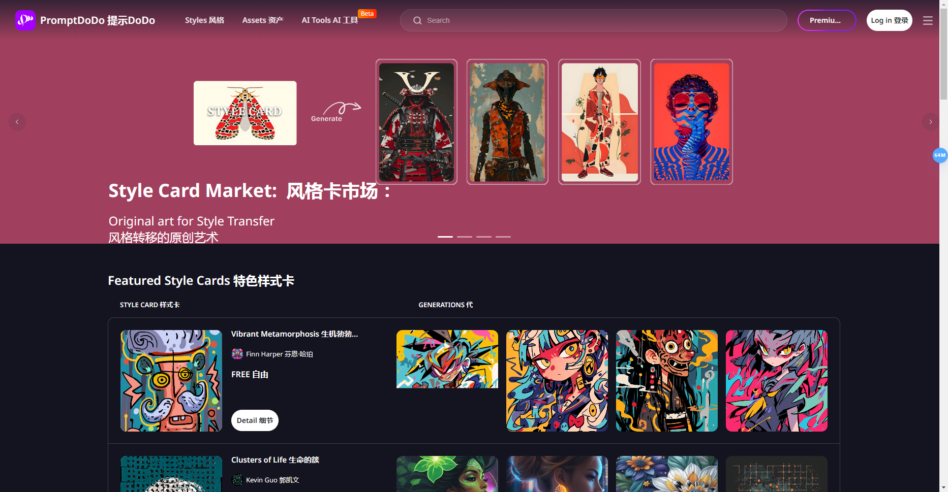 PromptDoDo:整合了多个主流AI绘图工具的提示词平台 PromptDodo