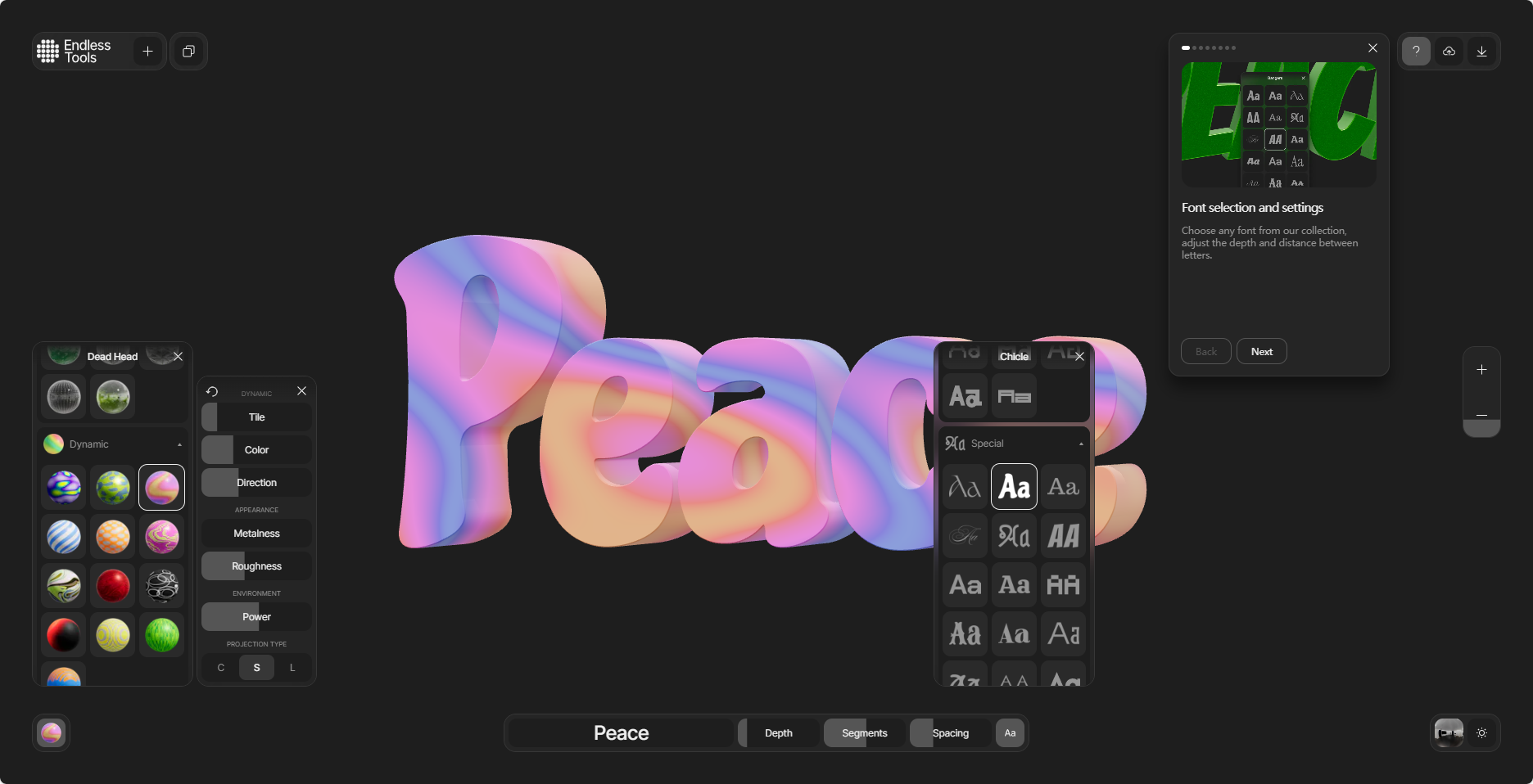 Endless tools