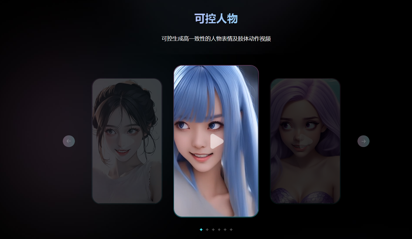 可控人物 Vimi