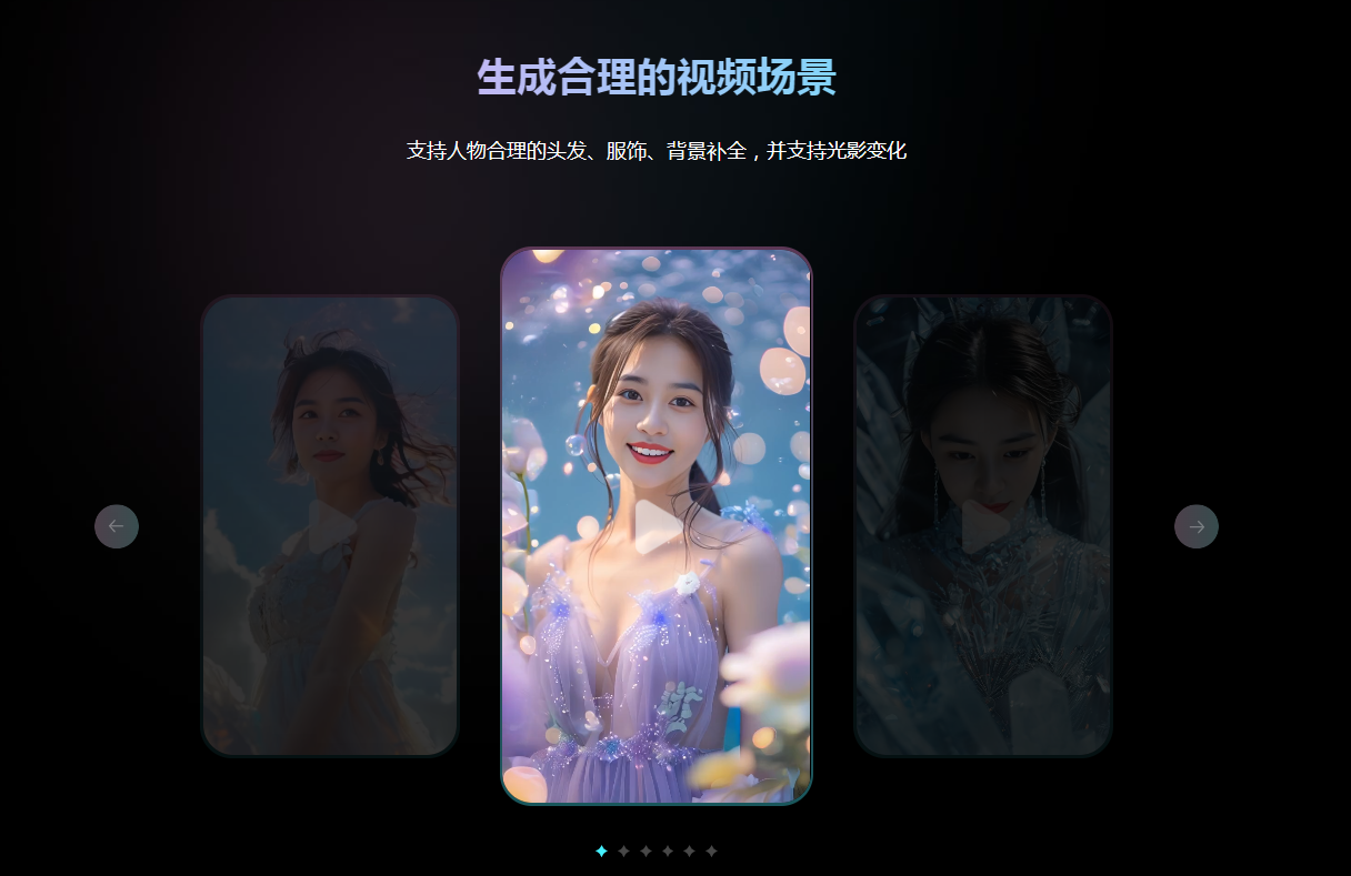 生成合理的视频场景 Vimi