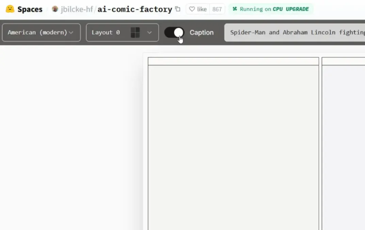 用AI 漫画工具:AI Comic Factory轻松创建漫画、画本(保姆式教程)