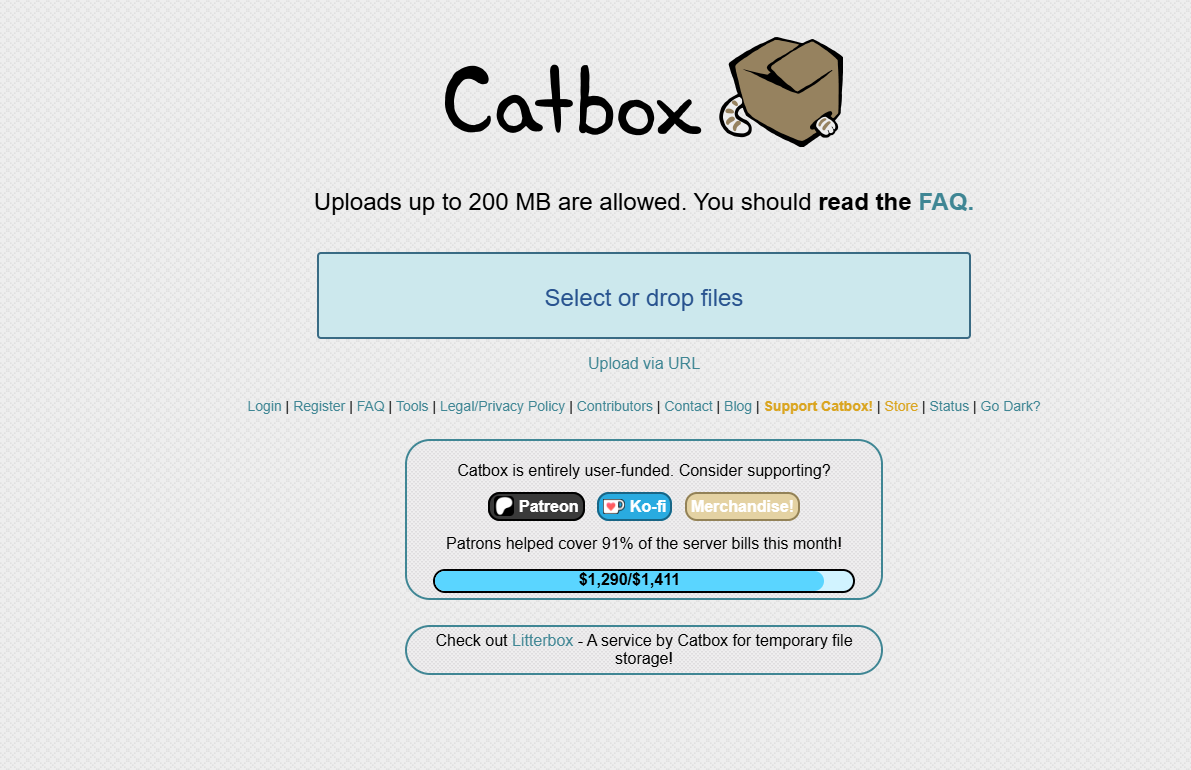 Catbox - 轻松上传和分享文件的最佳平台 Catbox