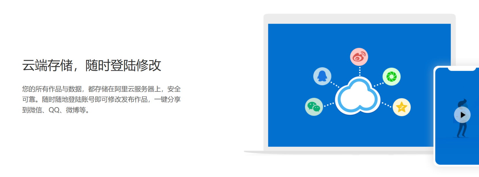 秀展网 – 万彩旗下免费MG动画短视频在线制作/动画宣传片制作平台插图16