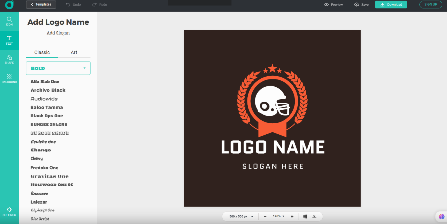 DesignEVO – 免费在线Logo制作工具插图4