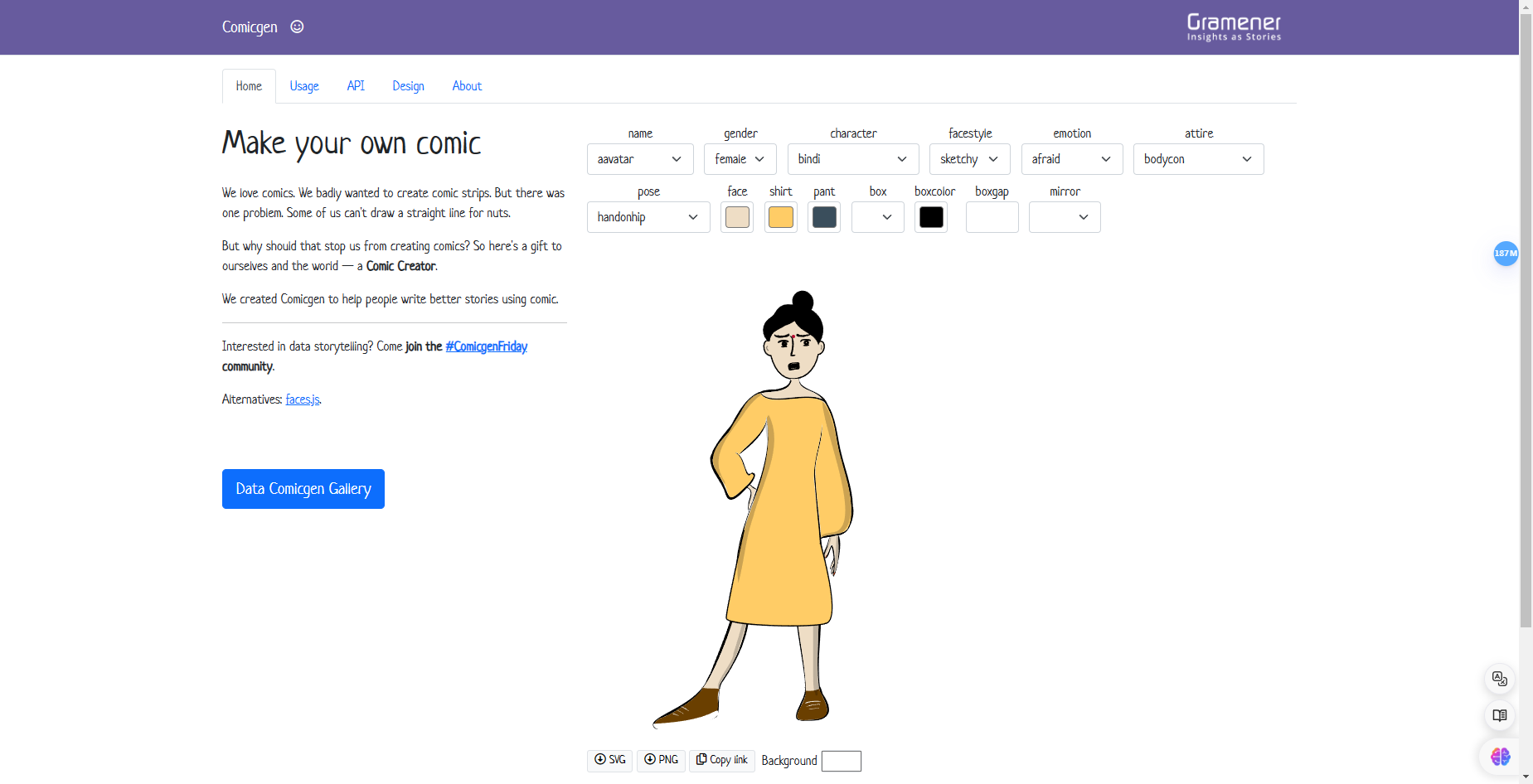 Comicgen: 开源 JavaScript 库,轻松创建个性化漫画图像 Comicgen