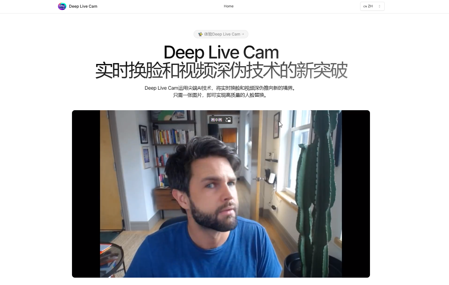 Deep Live Cam:开源的实时人脸交换和一键视频深伪工具 Deep Live Cam