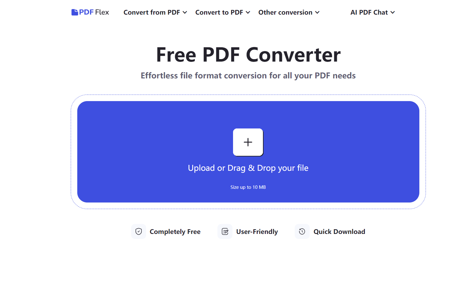 PDF Flex官网界面截图 PDF Flex