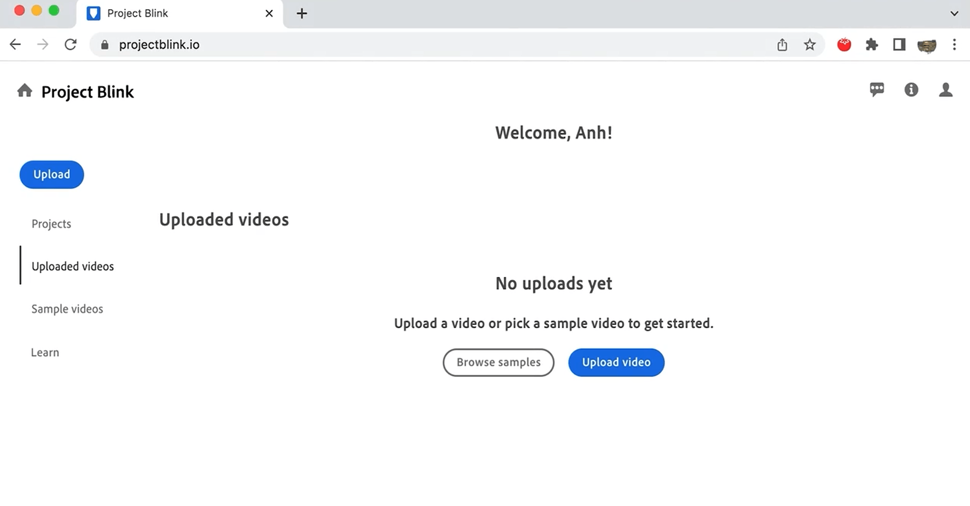 Project Blink – Adobe 推出的基于云端的AI视频编辑工具插图2