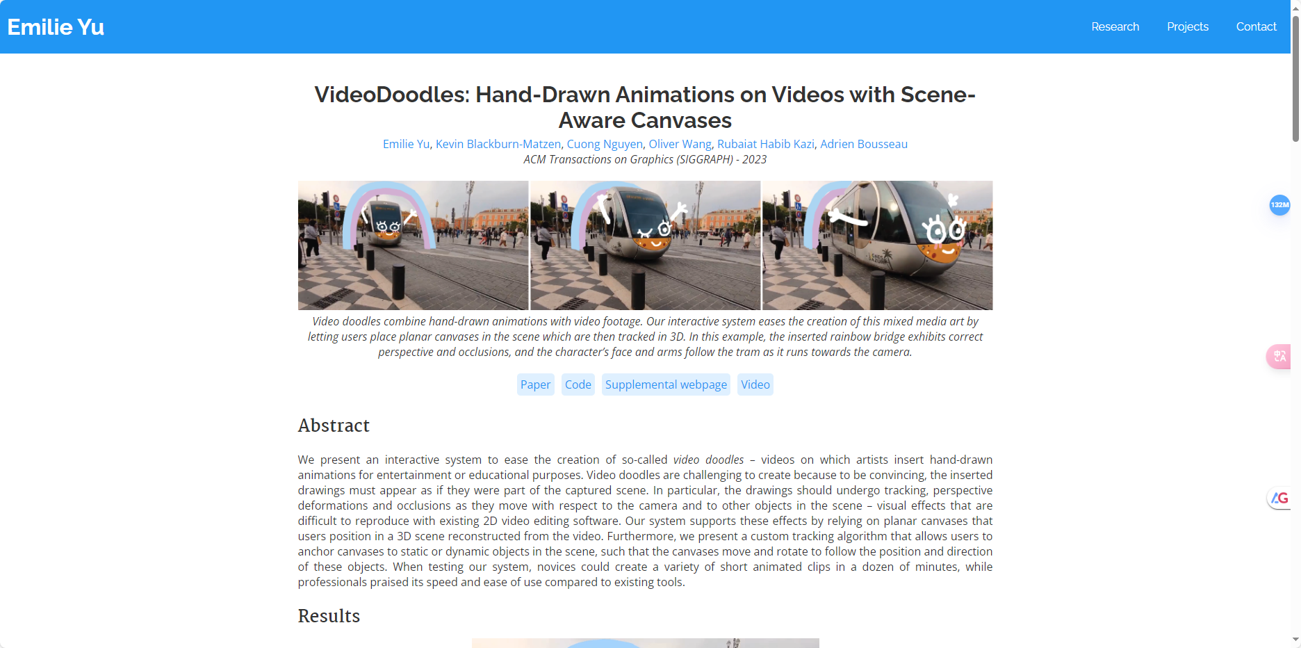 VideoDoodles – 在视频中插入手绘动画并视频无缝融合的ai工具插图