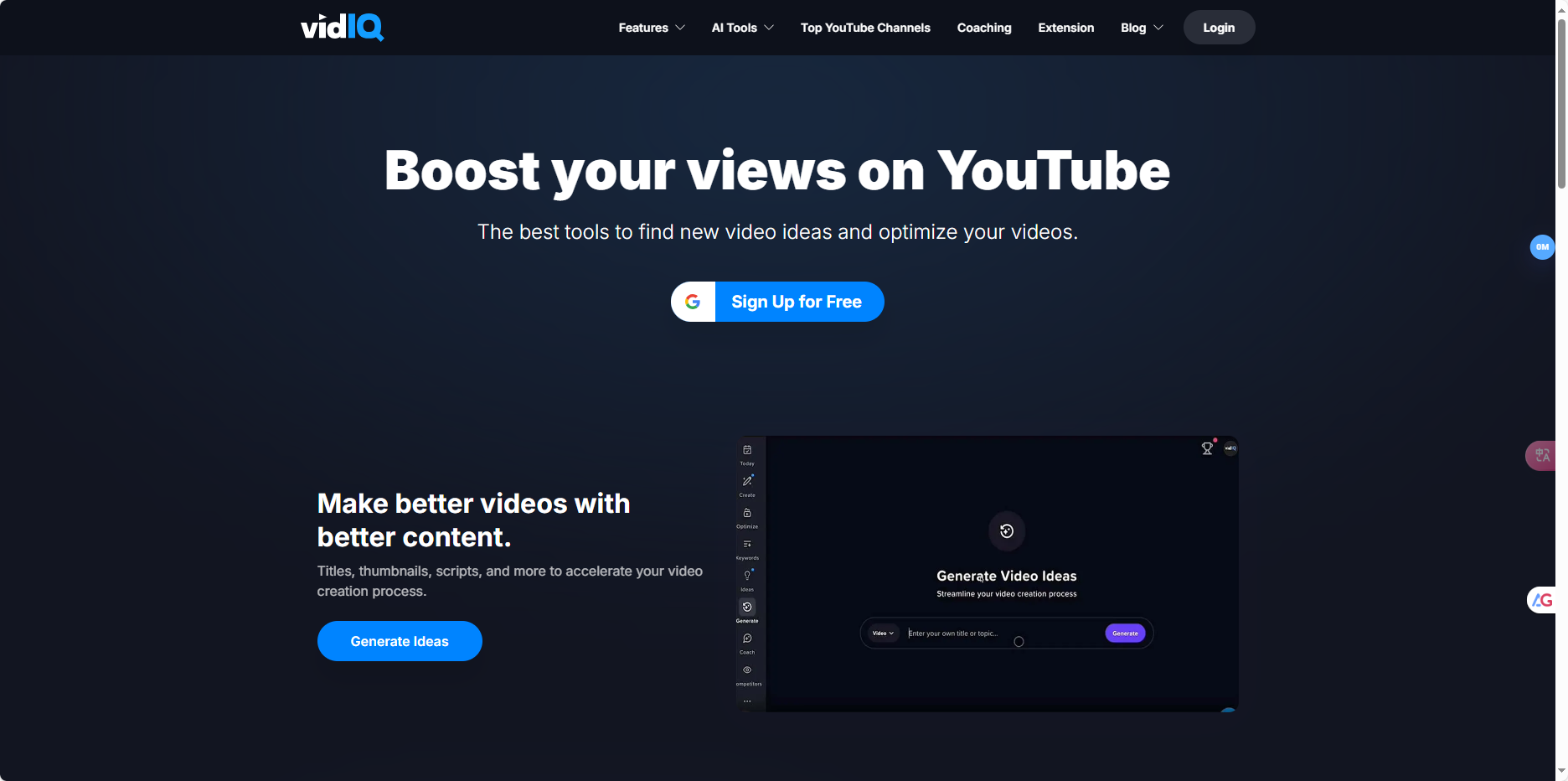 VidIQ-专为YouTube创作者设计AI视频营销工具插图