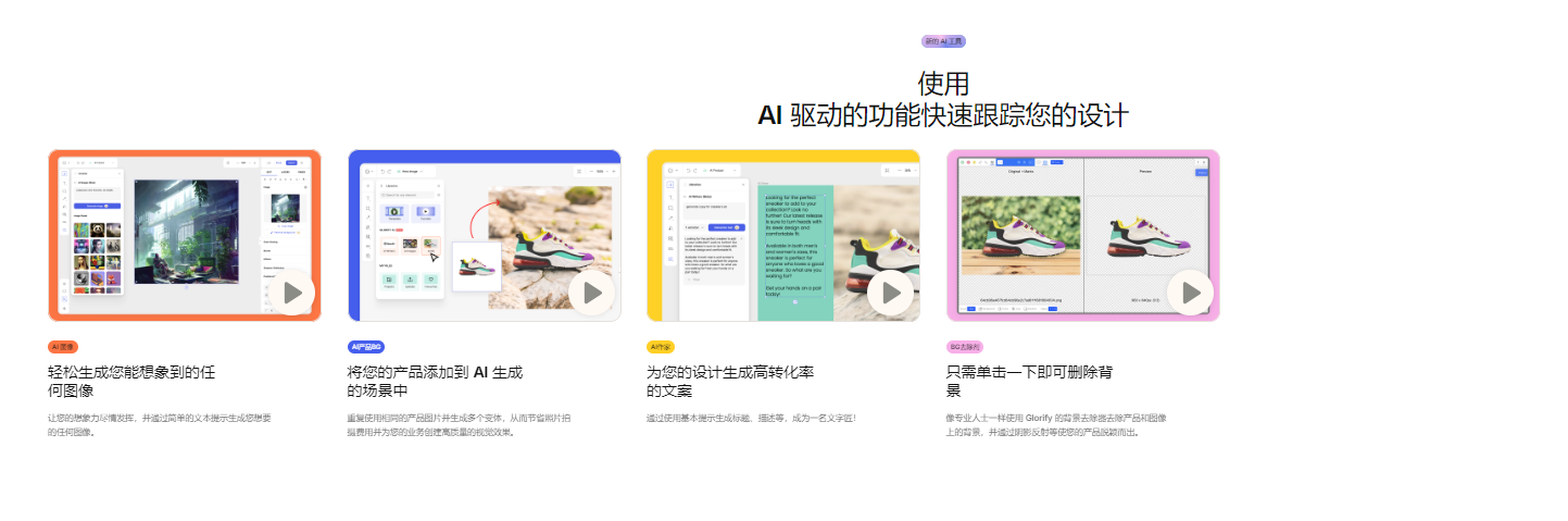 Glorify – 基于 AI 的快速版面设计工具插图2