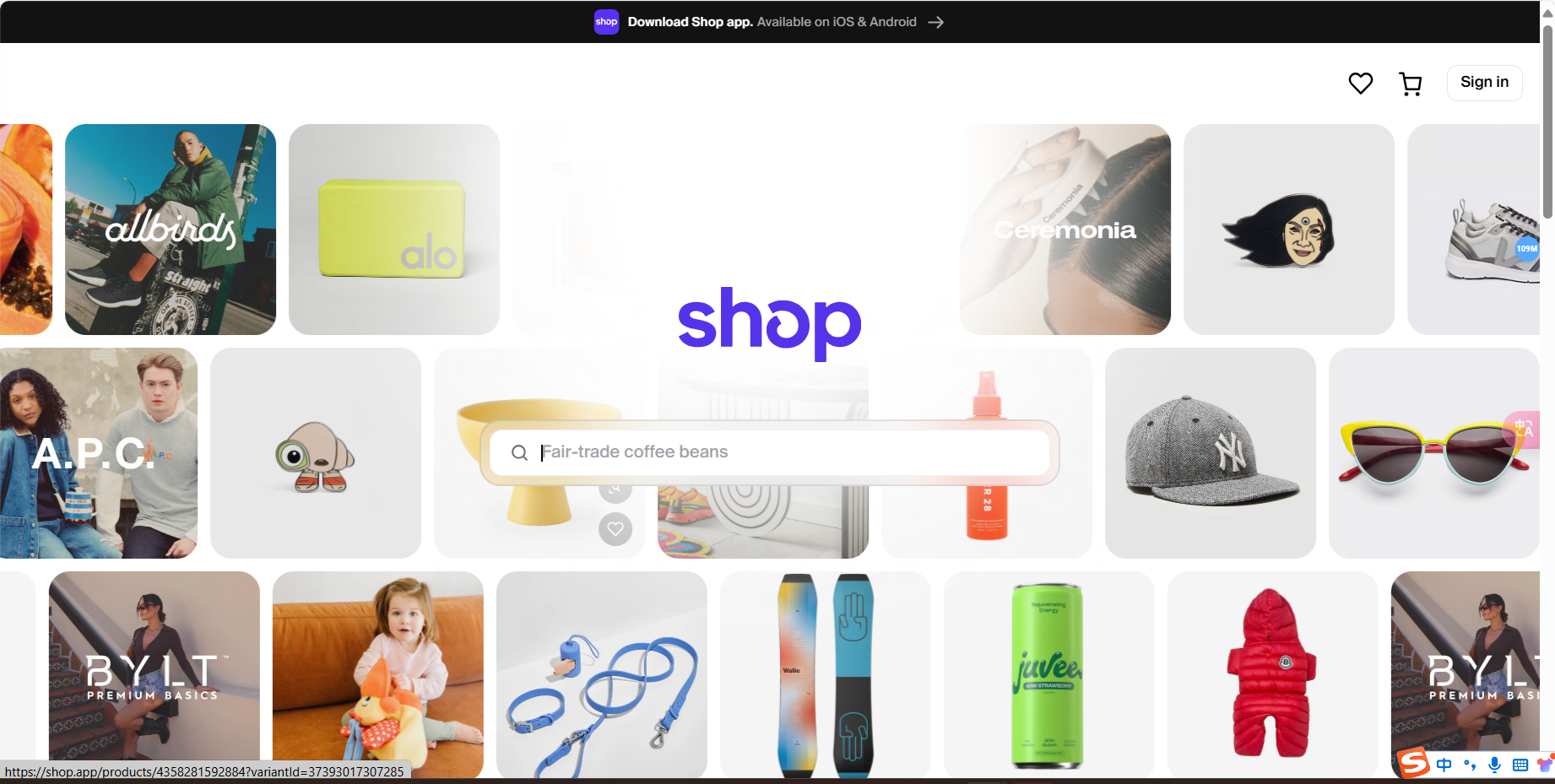 Shop: Your AI-Powered Shopping Assistant – AI助手购物应用，方便个性化的在线购物插图