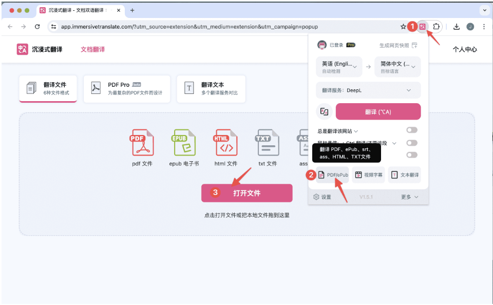 沉浸式翻译