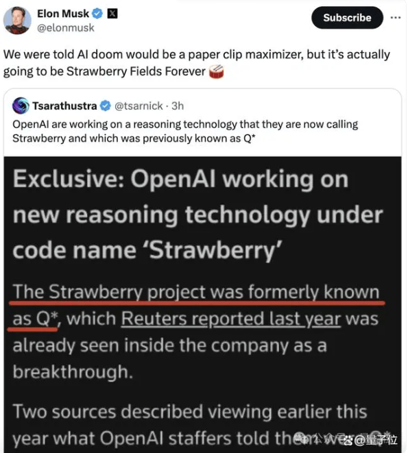 曝OpenAI神秘大模型“草莓”两周内发布!