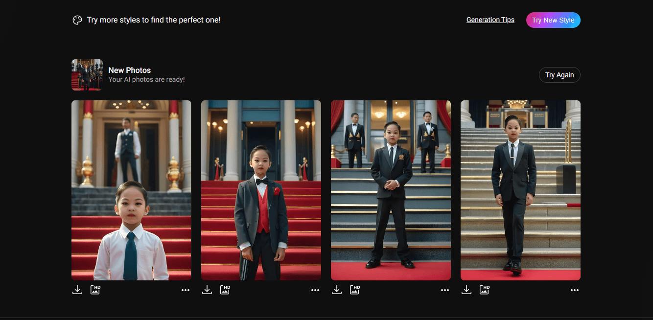 HyperBooth.AI – AI照片写真生成工具、一键生成多样风格人像的艺术图片插图8