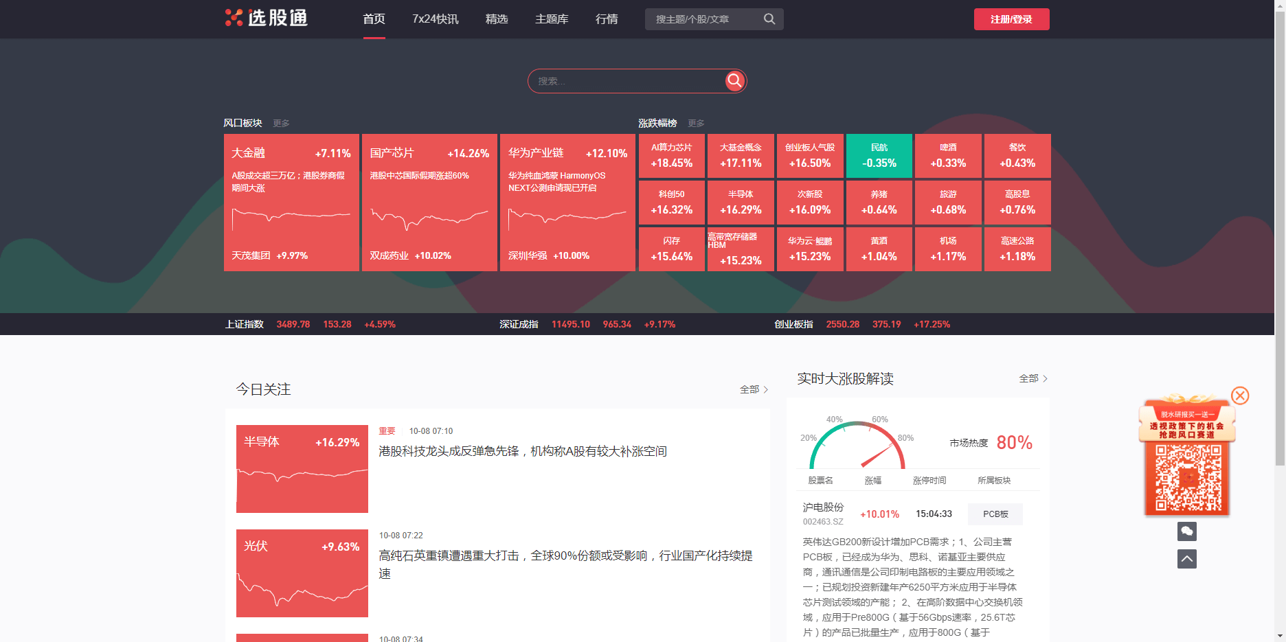选股通 - 智选好股票,实时盯盘与深度分析 选股通