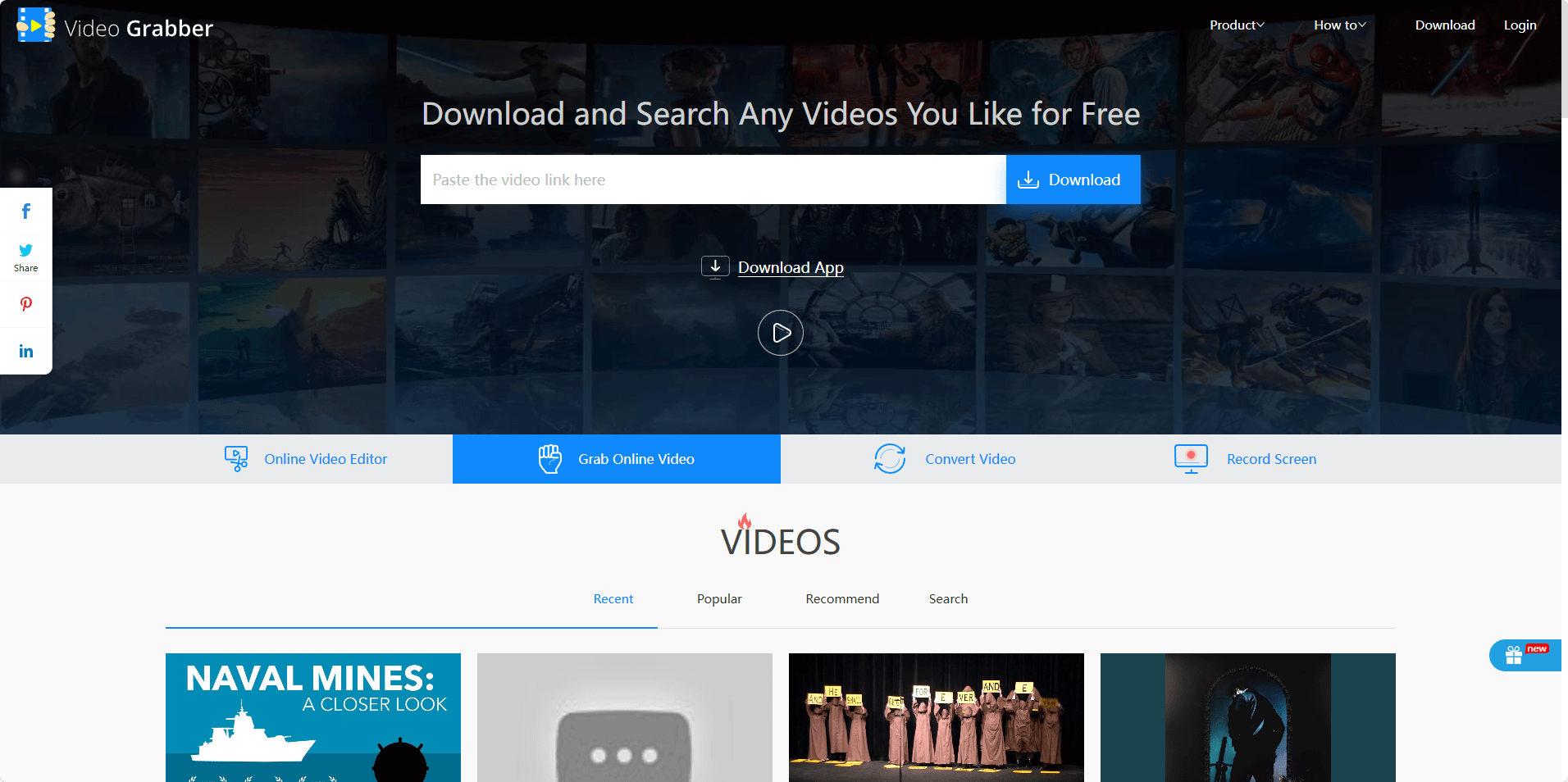 Video Grabber - 多平台在线视频下载工具 video grabber