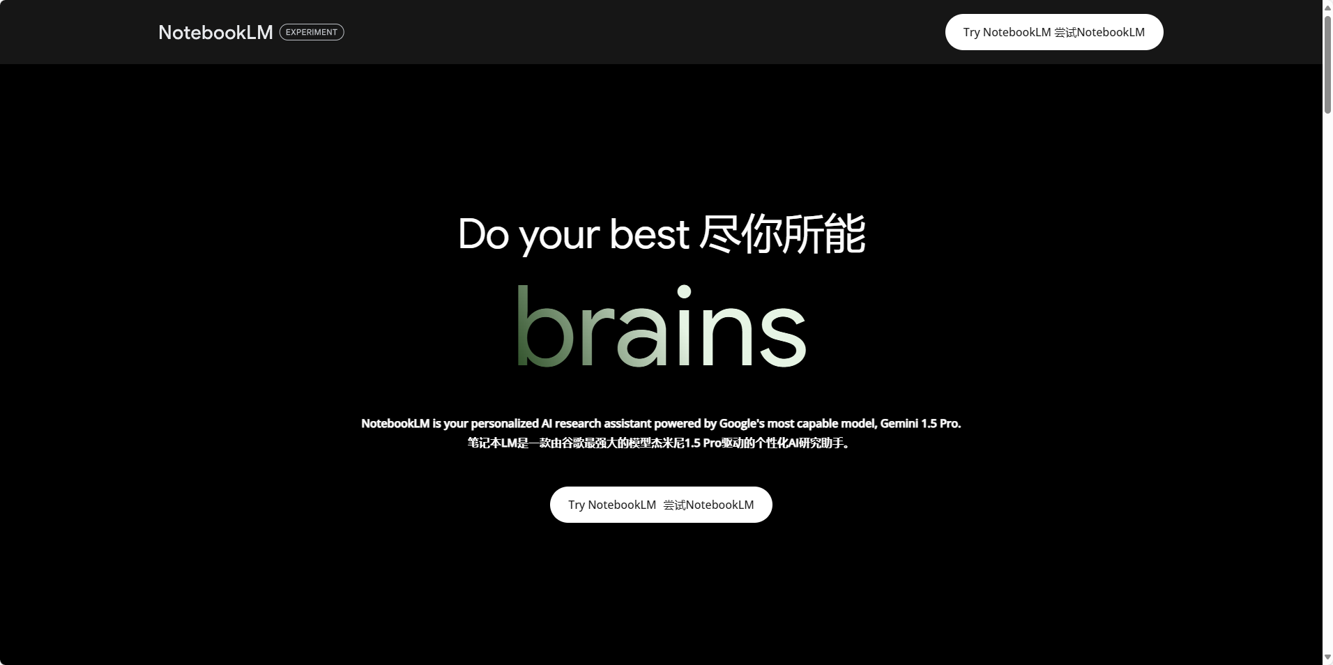 NotebookLM:Google Labs推出的AI笔记整理和总结助手 NotebookLM