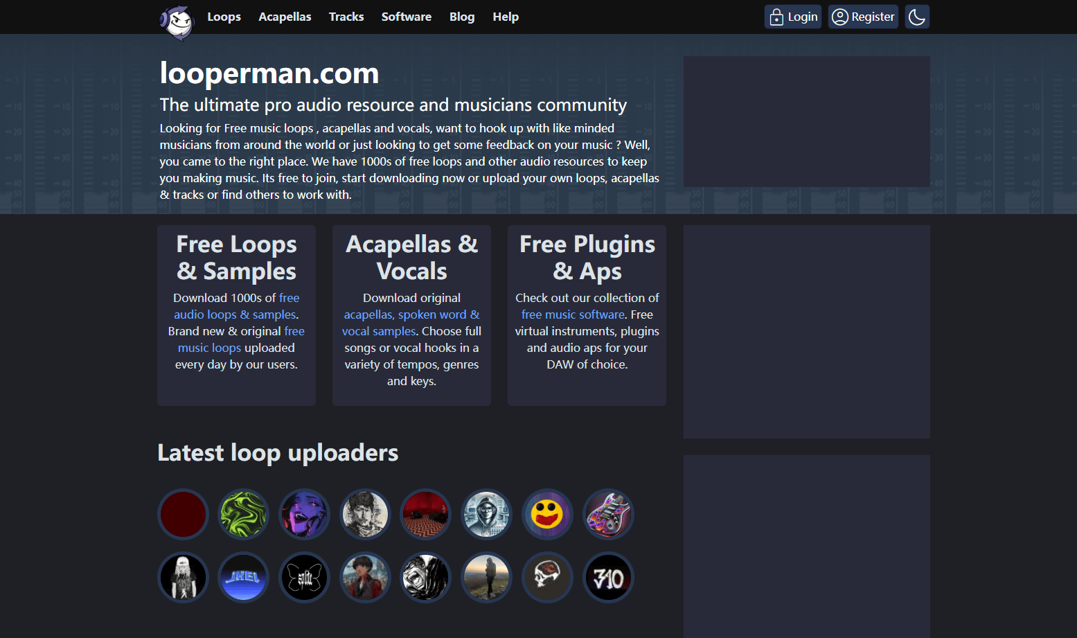 Looperman:免费音频素材和音乐资源社区 Looperman