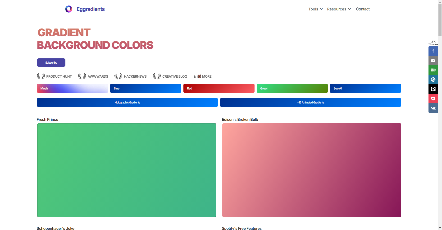 eggradients