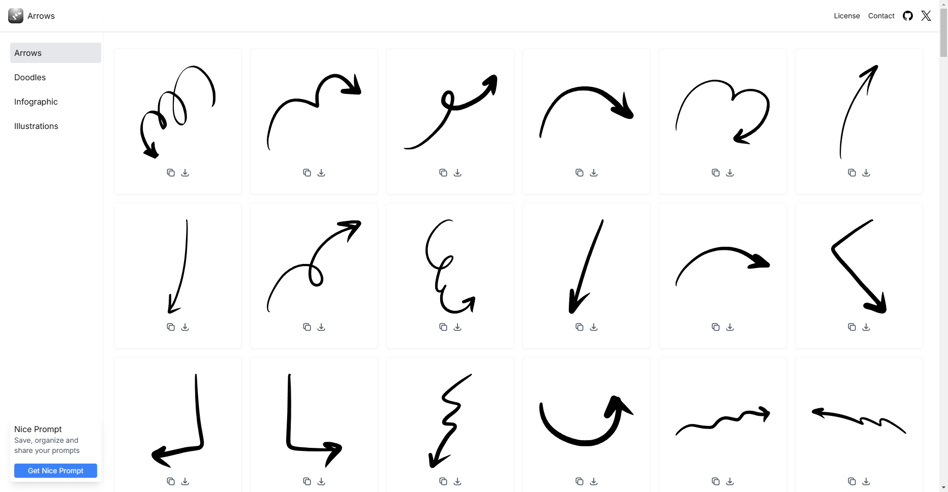 Handy Arrows
