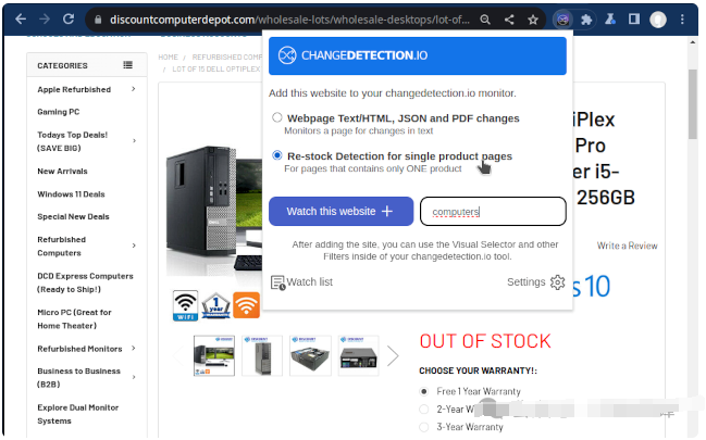 changedetection.io