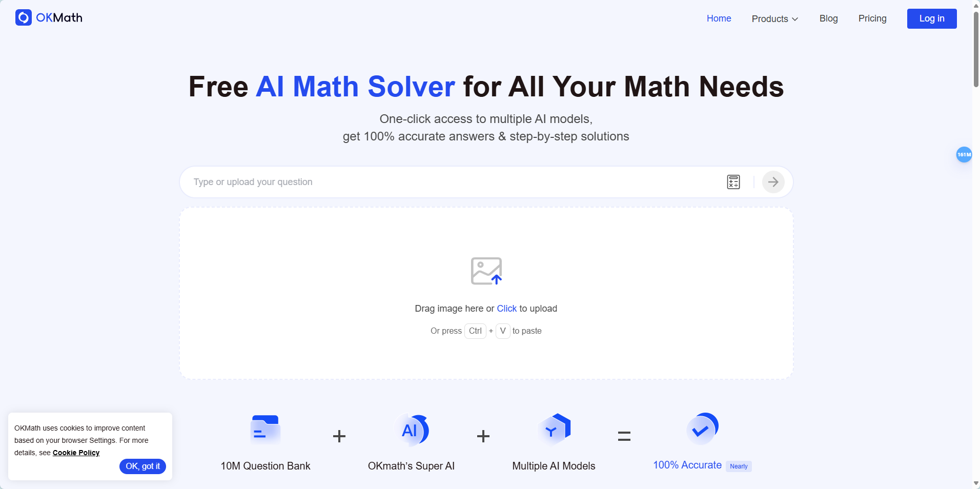 OKMath:免费AI数学求解器,准确解答与步骤解析 OKMath