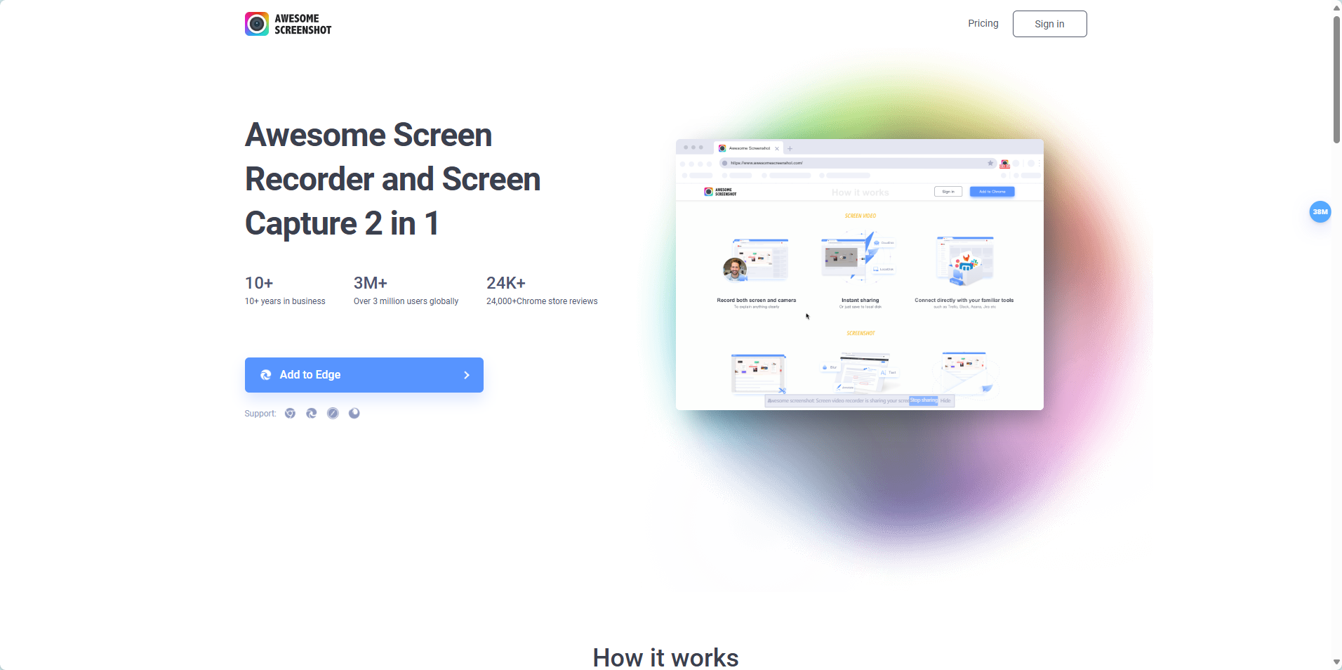 Awesome Screenshot:多功能屏幕录制与截图工具 Awesome Screenshot